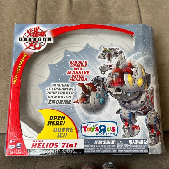 GUC - Bakugan New Vestroia 7 in 1 Maxus Helios - Picture 1 of 13